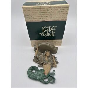 Shenandoah Designs Mermaid Plate Holder Shelf New In Box
